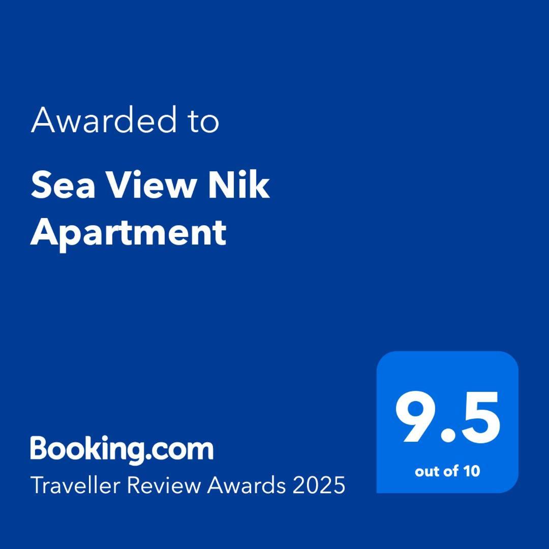 Sea View Nik Apartment ดูร์เรส ภายนอก รูปภาพ